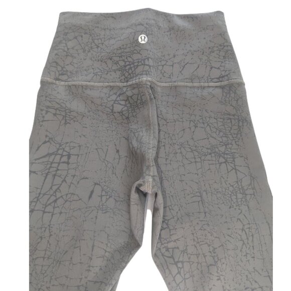 Lululemon Wunder Train High-Rise Tight Thread Dye Rover Black Leggings *SZ2 - Picture 11 of 11